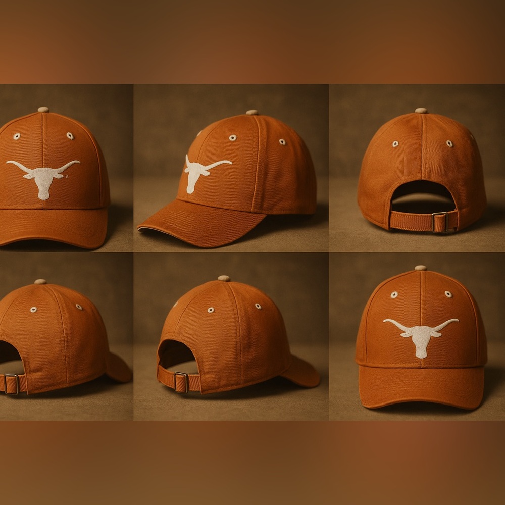 Signature Orange Cap - Picture 3 of 6